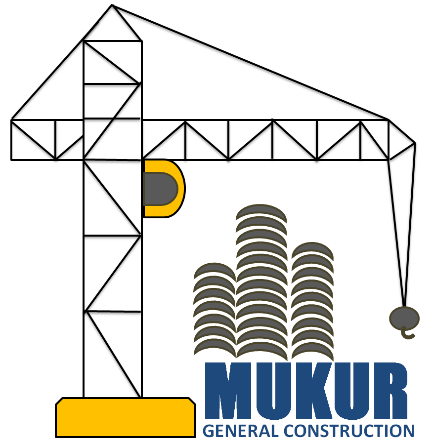 Mukur Construction Logo